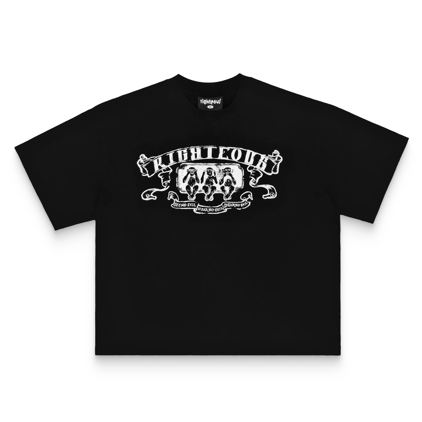 DSCF1797.1.webp Werighteous "No Evil" Tee - Image 1